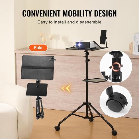 VEVOR Motorized Projector Lift, Electric Projector Lift Adjustable Height 59 in, Hidden Projector Ceiling Mount with Remote and Wired Control, Ideal for Movies, Home, Office, Stage and Studio, White in Saudi Arabia