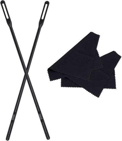 Flute Cleaning Rod with Flute Cleaning Cloth, Flute Cleaning Kit, Flute Clean Stick, Flute Recorder Cleaning Kit Tool for Music Instrument Care Polishing in Kuwait