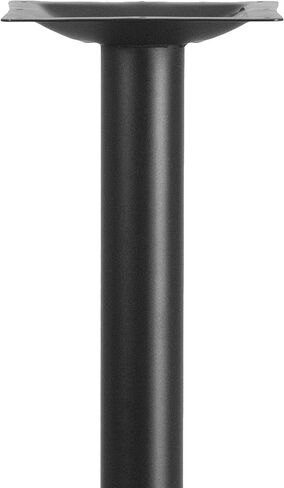 Flash Furniture 30" x 30" Restaurant Table X-Base with 3" Diameter Table Height Column, Commercial X-Base Cast Iron Restaurant Table Base, Black in Kuwait