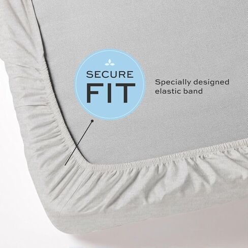 3 Piece Hospital Bed Sheet Set, Soft Jersey Knitted T-Shirt Quality, 1 Flat, 1 Fitted, 1 Pillowcase in Kuwait