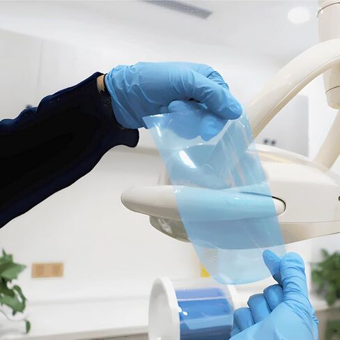 Dental Barrier Film with Dispenser Holder, Acrylic Protecting Barrier Film Box for Film Support & Dust-Proof in Saudi Arabia