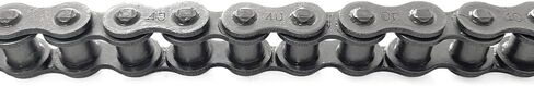 AZSSMUK 08A 40# Roller Chain - 5 Feet 40Mn Carbon Steel Material with 1 Connecting Link for Go Kart, Mini Bike Chain Replacement in Kuwait