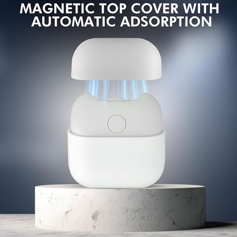 Electric Nail Clipper with Light, Automatic Nail Clipper Rechargeable with 2 Speeds and Nail Chip Storage for Babies, Children, Adults, Caregivers and Seniors in Kuwait