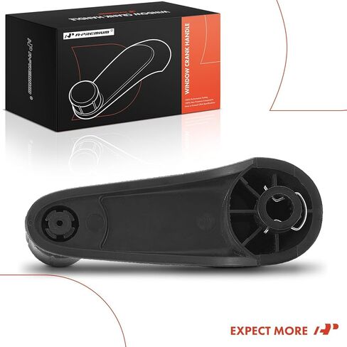 A-Premium Window Crank Handle Driver or Passenger Compatible with Chevy, GMC, Saturn, Olds & Isuzu Vehicles - Express Savana 1500 2500 3500 4500, S10, Blazer, Jimmy, SC1, SC2, SL, SL1, SL2 & More in Kuwait
