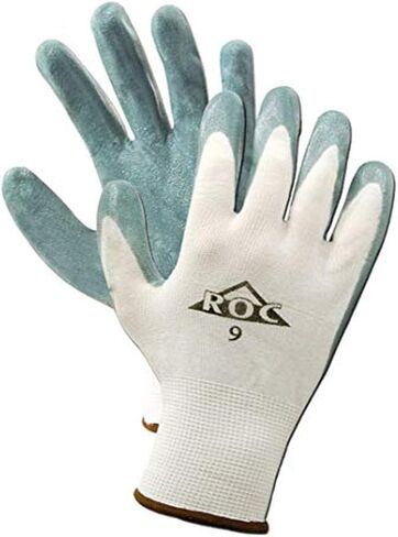 MAGID Liquid Repellent Mechanic Work Gloves, 24 PR, Foam Nitrile Coated, Size 10/XL, Automotive, Reusable, Silicone Free, 13-Gauge Polyester (GP560) in Saudi Arabia