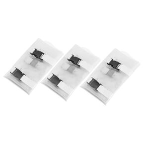 Chair Foot Cover Pad, 3pcs Plastic Washable Clinic Unit Chair Toe Cover Sleeve Mat Dentist Clinic Unit Anti-Dropping