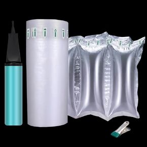 800 Count Packing Air Pillows for Shipping Supplies Box Filler Alternative to Packing Peanuts, Purse Stuffers for Size 4.72" x 9.84"，Provide Efficient Packaging Solutions for Logistics Companies