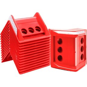 Flatbed Edge Corner Protector Holder (24 Pack) Ratchet Strap Protector Heavy Duty Cargos Protector Flatbed Equipment for Shipping Cargo Protection