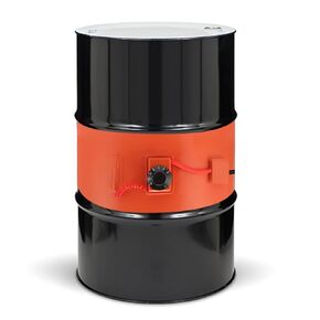 55-Gallon Drum Pail Heater Pad - YSJWAER Electric Silicone Barrel Heat Pad Band Warmer Kit 150℃ 10inch