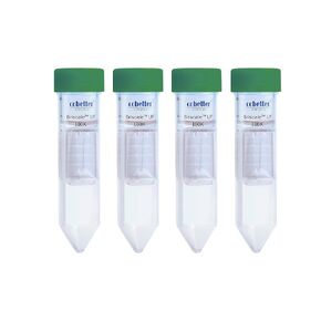 Briscale Pack of 4 100kDa Ultra Centrifugal Filter 15mL Ultrafiltration Centrifuge Tube Unit with RC Membrane