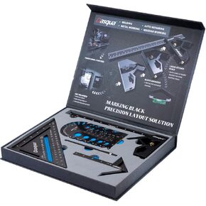 Accusize Industrial Tools 5pc Marking Black Precision Layout Solution, 2805-1406