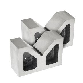 TEXALAN(R) 2 x 1-3/8 x 7/8 Inch Cast Iron V Block Set