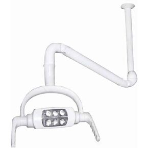 BoNew Exam Lamp Light ORAL 360° Rotation Ceiling Mounted Arm Shadowless Lamp Infrared Sensor Light with 6 LED Sensor Shadowless Lamp