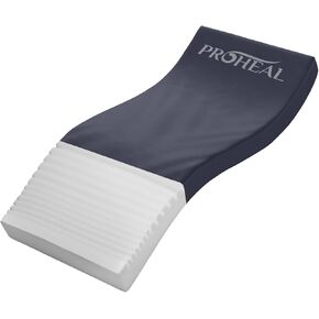 Hospital Bed Mattress for Pressure Redistribution - Channel-Cut High Density Foam Medical Mattress - 36" x 80" x 6" - Hospital Mattress for Low to Moderate Bedsore Treatment