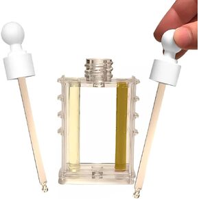 Fryer Oil Test Kit, Two Color Visual Guide With Glass Dropper, Restaurant Food Service Clear Frying Oil Testing & Monitoring Indicator Professional Tool (Restaurant Usage, Continuous everyday frying) in Saudi Arabia