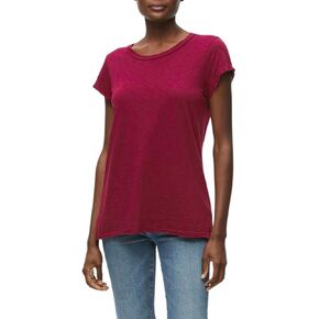 Michael Stars Women's Supima Cotton Slub Crew Neck Tee