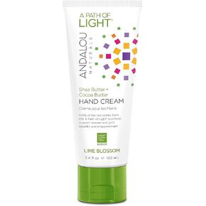 Andalou Naturals Lime Blossom Hand Cream, 3.4 Ounce