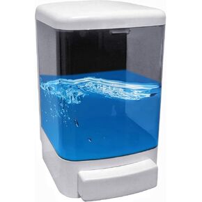 Manual Soap Dispenser Kitchen Bathroom Wall Mounted Hand Dispensers Commercial for Liquid Containers Shampoo Gel Chamber Plastic - (33.8 oz) 1000ml in Saudi Arabia