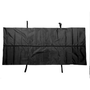 Corpse Bags, Body Bag Leakproof 210D Waterproof Funeral Supplies Cadaver Bag with 4 Perforated Reinforced Handles for Morgue Home Hospital(Black)