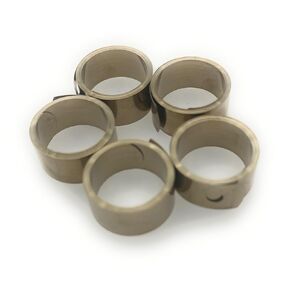 SUS301 Constant Force Spring，Load 1.26 lbs，ID 0.88",OD 1.06",Total Length 30",EXTANDED Length 24.02",Material Wideness 0.5",Material Thickness 0.0079",Pack of 5