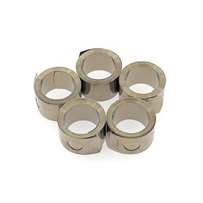SUS301 Constant Force Spring，Load 1.48 lbs，ID 0.44",OD 0.52",Total Length 20.98",EXTANDED Length 17.99",Material Wideness 0.38",Material Thickness 0.0059",Pack of 5