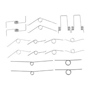 18Pcs Torsional Spring for Trash Can Lid Repair Small Torsional Springs for Home Maintenance and DIY Projects