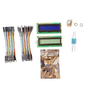 Gingko 2 pcs I2C LCD Dot Matrix Module 1602 Starter Pack, compatiable with Raspberry Pi and Arduino