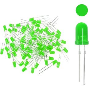 200Pcs 5mm Led Diode Lights Yellow Led Emitting Assortment Kit,Round Diode Light Assorted Set in Kuwait
