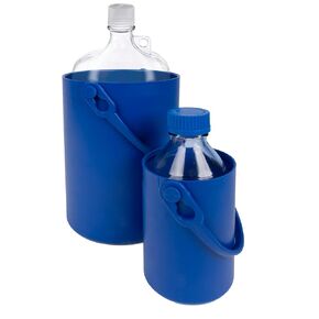 Safety Bottle Carrier, 4.5 Liter Capacity, Blue