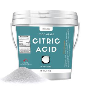 1.1Gallon (11lb) Citric Acid Powder Food Grade, Citric Acid for Cleaning, 100% Pure, Natural Preservative, Ideal for Cooking and Baking, Citric Acid for Bath Bombs and Canning