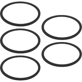 5pcs Burner Cap Gasket Compatible with CRAMER Compatible with Dometic Stainless Steel Built-In Cooker Black (59x52x1.5mm)