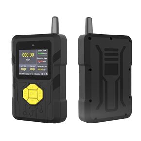 Geiger Counter, Portable Beta Gamma X-Ray Monitor Meter, LCD Display, Radiation Detector with 3 Alarm Modes, 10H Usage Time Rechargeable, 5 Dosage Units Switched Nuclear Detector