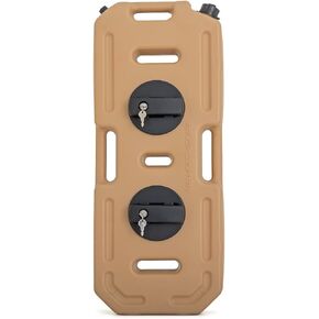 Rough Country 20L Mountable Flat Fluid Container | Military Tan - 99063