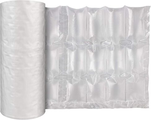 Air Cushion Film 72002 Air Pillows Air Bubble Bags Wrap Packing Roll, 1 Roll 200mm X 100mm X 200m X 0.02mm Air Cushion Films ONLY Compatible with JZBRAIN Air Cushion Machine (1 Roll) in Saudi Arabia