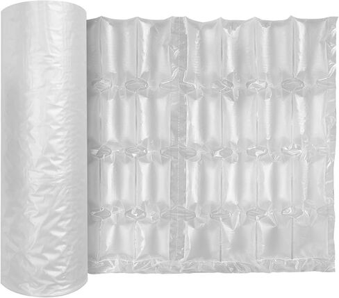 Air Cushion Film 72002 Air Pillows Air Bubble Bags Wrap Packing Roll, 1 Roll 200mm X 100mm X 200m X 0.02mm Air Cushion Films ONLY Compatible with JZBRAIN Air Cushion Machine (1 Roll) in Saudi Arabia