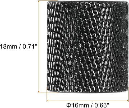MECCANIXITY Mic Stand Adapter 1/4 Female to M8 Thread Female Camera Screw Thread Adapter for Microphone Tripod Stand Black in Saudi Arabia