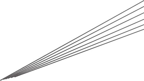 MECCANIXITY Carbon Fiber Rod, 5mm x 300mm for RC Plane DIY Tool Wing Tube Quadcopter Arm, Pack of 5 in Saudi Arabia