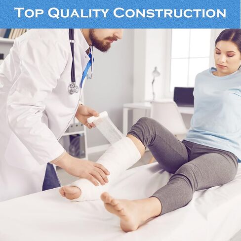 Moukeren 12 Pcs Hospital Bed Sheet Set Fitted Hospital Bed Sheets for Home and Hospital Bed Extra Long Sheet for Hospital Bed Included Sheet and Pillow Case (White) in Kuwait