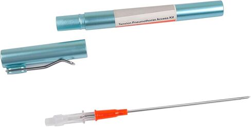 14G Chest Decompression Needles Tension Pneumothorax Needle Outdoor Emergency Tools, 5pcs in Saudi Arabia