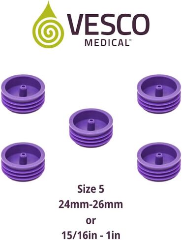 ENFit Medicine Bottle Adapters - Size 1-7 (Assortment) - Pack of 7 in Saudi Arabia
