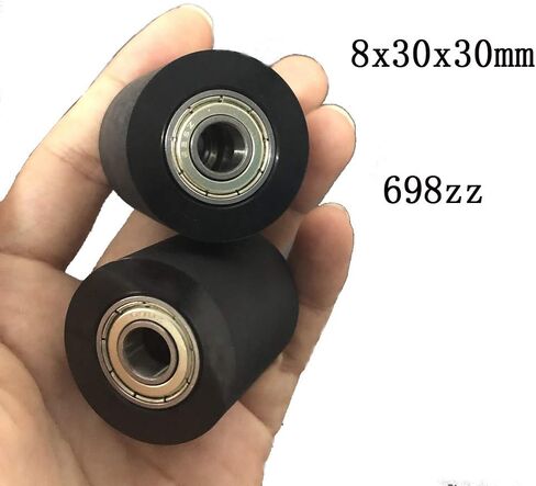 Mechanical Pulley Bearings,Roller Idler Bearing Pulley，Chain Pulley,Tensioner Pulley Guide,Suitable for Street Bikes and Motorcycles(698Z-1pack) in Saudi Arabia