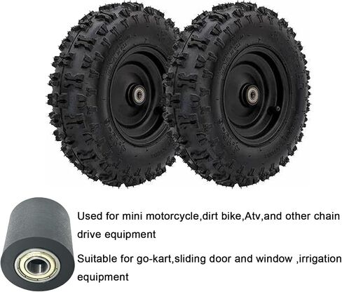 Mechanical Pulley Bearings,Roller Idler Bearing Pulley，Chain Pulley,Tensioner Pulley Guide,Suitable for Street Bikes and Motorcycles(698Z-1pack) in Saudi Arabia