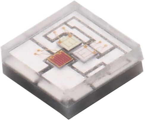 10PCS 3535 SMD LED RGB 1W LED Chip Surface Mount LED Diode Super Bright Diode Lights Chip (60degrees Red,Green,Blue Tricolor Lights) in Kuwait