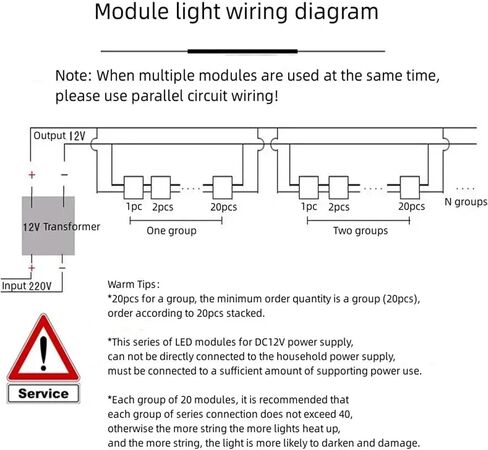 Erudite LED Module, Pure White Light for Inflatable Replacement 6000k 150LM Per LED Module 20PCS IP65 Waterproof for Advertising Signs Window Storefront Garden Light with Tape Adhesive(Pure White) in Saudi Arabia