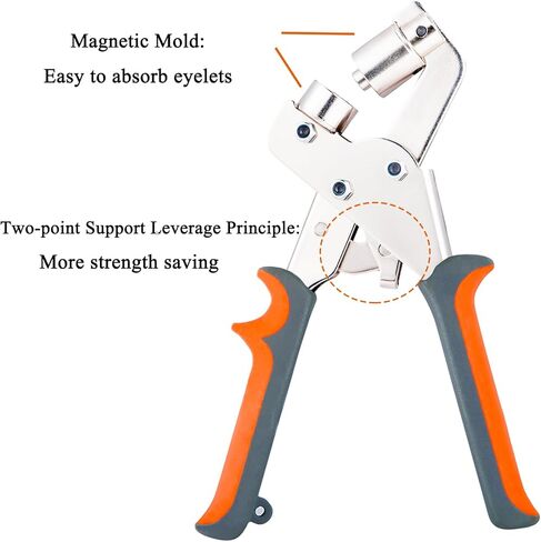 مجموعة أدوات شديدة التحمل، 500 قطعة حلقات تثبيت 3/8 بوصة 10 مم، مجموعة حلقات معدنية، أداة ثقب، ضغط لقماش القنب، قماش، لافتة، قماش، جلد، خيام، فينيل، آلة تثقيب in Kuwait