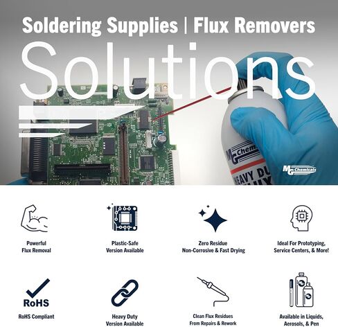 MG Chemicals - 4140-400G 4140 Flux Remover for PC Boards, 400g (14 Oz) Aerosol Can in Kuwait