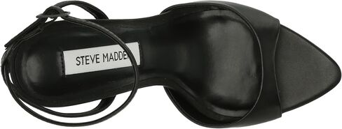 Steve Madden Women's Beki Heeled Sandal, Black, 10 in Saudi Arabia