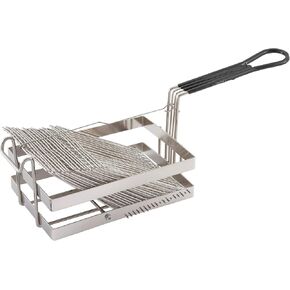 Winco TB-18 Tostada Basket, Holds 18 Shells,Stainless Steel,Medium