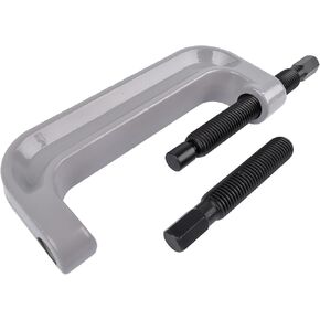 GELUOXI Silver Large Ball Joint Press Kit C-Frame Press 11.9" Length 9.1" Throat with 2 Screws
