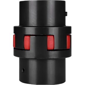 D54 L78 Bore 20-20mm 45 Steel Flexible Elastic Shaft Coupling XL2 Type Jaw Coupling with elastomeric Spider for Medium and Large Equipment